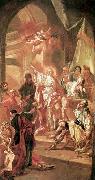 Kracker, Johann Lucas The Dispute between St Catherine of Alexandria and the Philosophers Germany oil painting artist